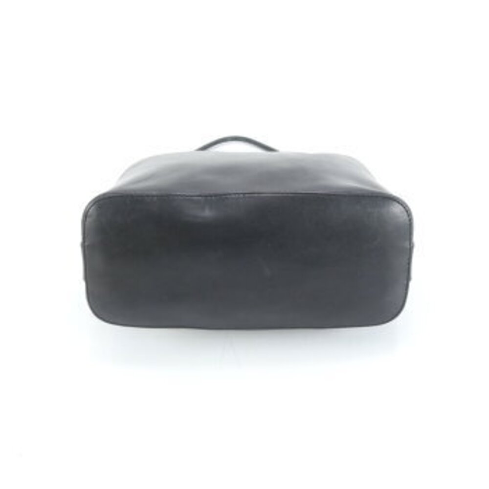 Gucci leather Shoulder Bag tote black ERE - Picture 6 of 9
